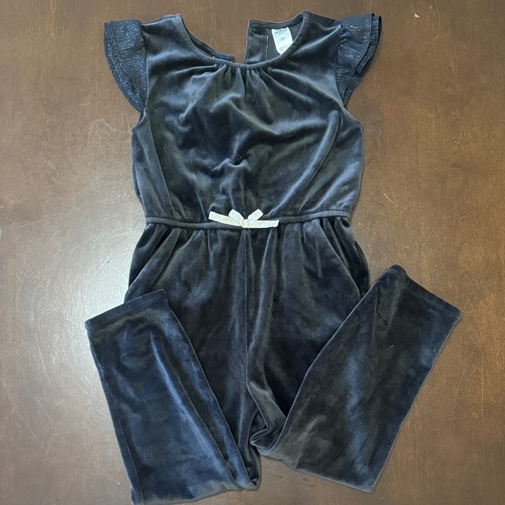 OshKosh B'gosh Black Velvet One Piece
